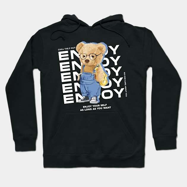 ENJOY - Streetwear Style Hoodie by Skywiz